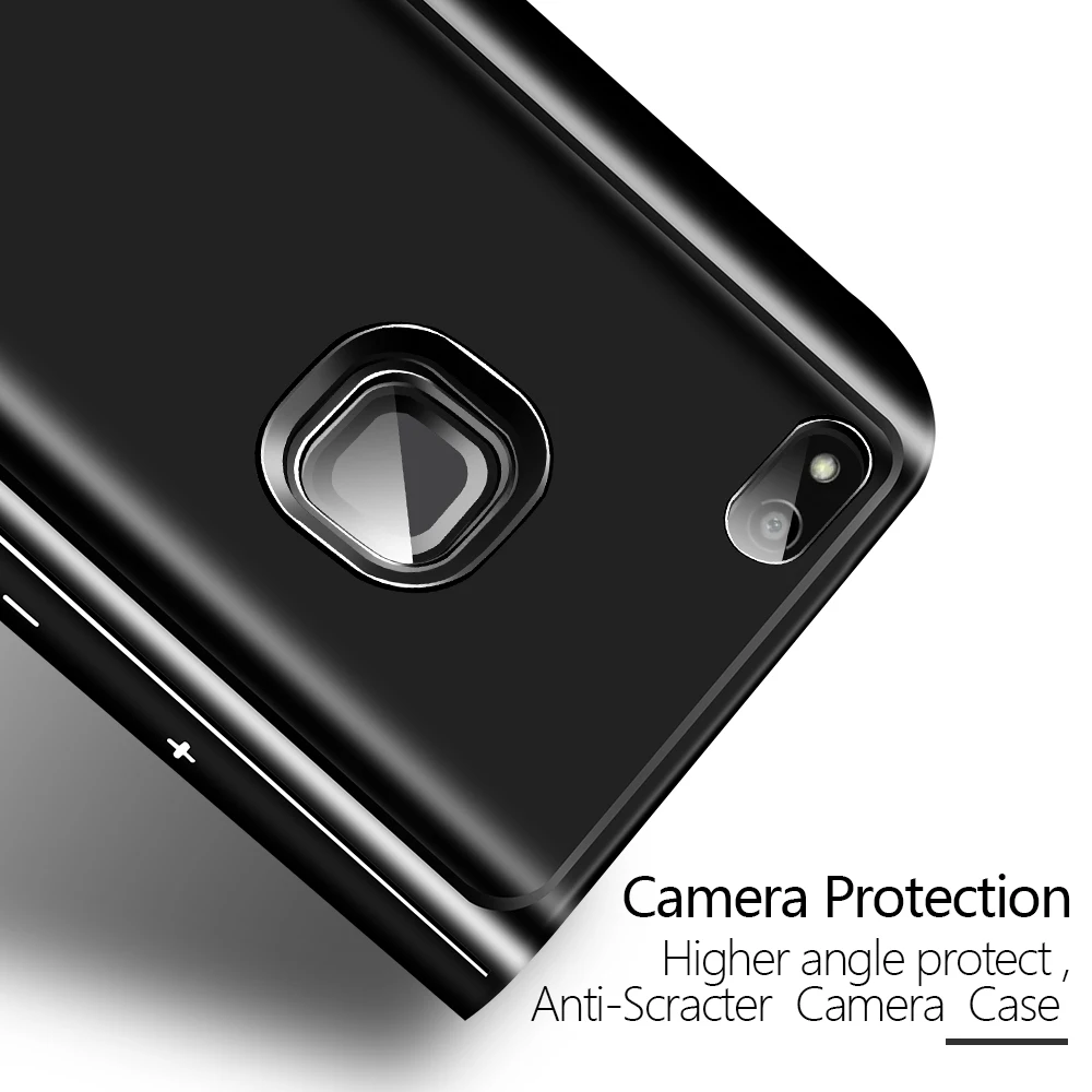 Роскошный защитный чехол для Huawei Mate10 Pro P8 P9 P10 lite зеркальный жесткий Plus умные Чехлы