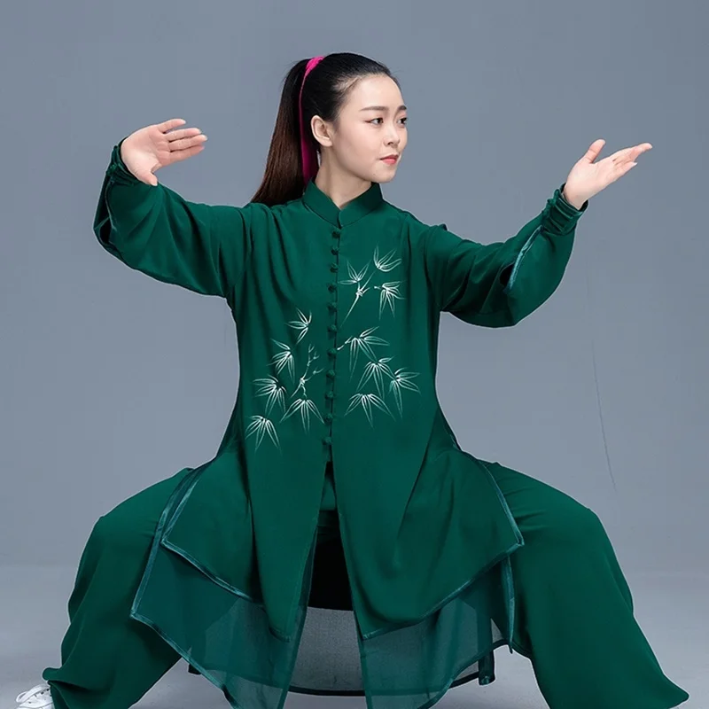 Китайский магазин одежды Wushu кунг фу форменный костюм китайского воина комплект
