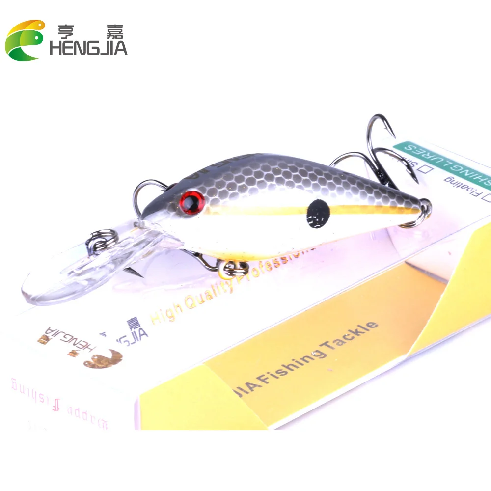 HENGJIA 6 шт. хорошие рыболовные приманки Minnow Профессиональное качество Penceil 8 см 8,5 г модель Горячие кренкбейты приманки Поппер CB042