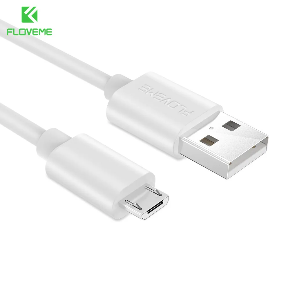 FLOVEME Micro USB кабель 2.4A Быстрая зарядка для Samsung Redmi Note 5 Pro Android мобильный телефон
