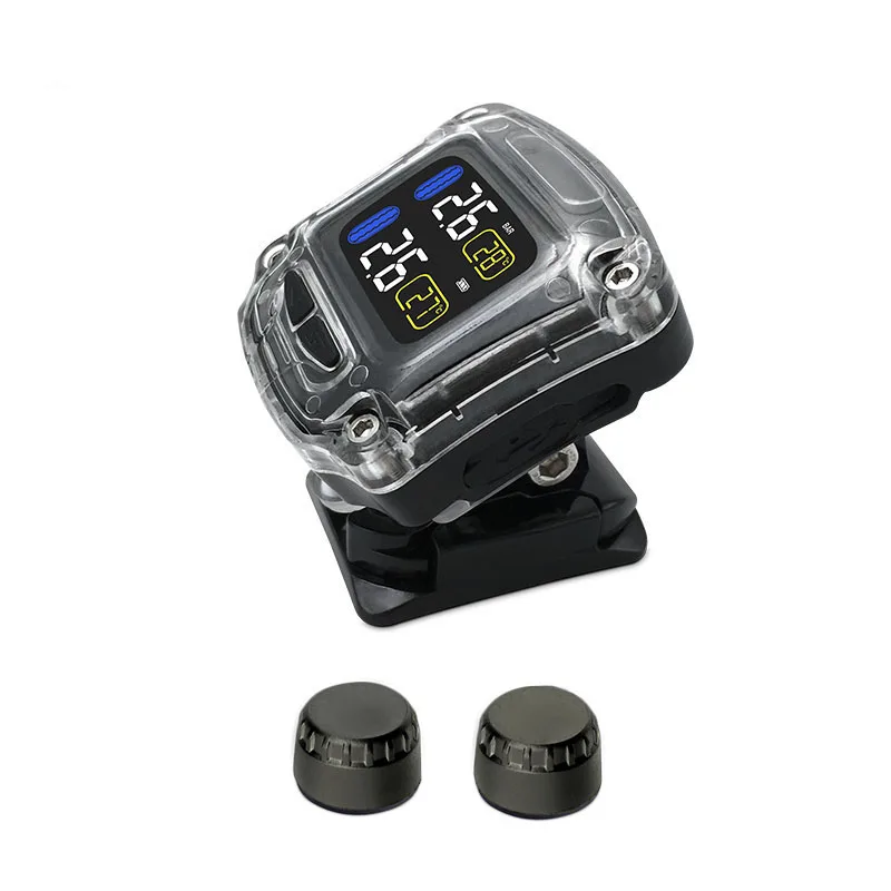 CAREUD M3 B Новейший беспроводной мотоцикл TPMS система мониторинга давления в шинах 2