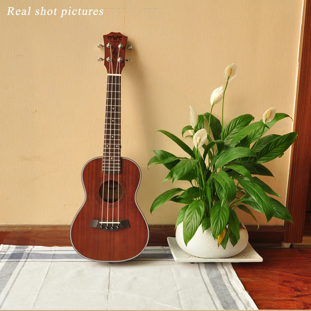 BWS 23 дюймов Гавайская гитара гавайская 4 струнные деревянные для концерта укулеле