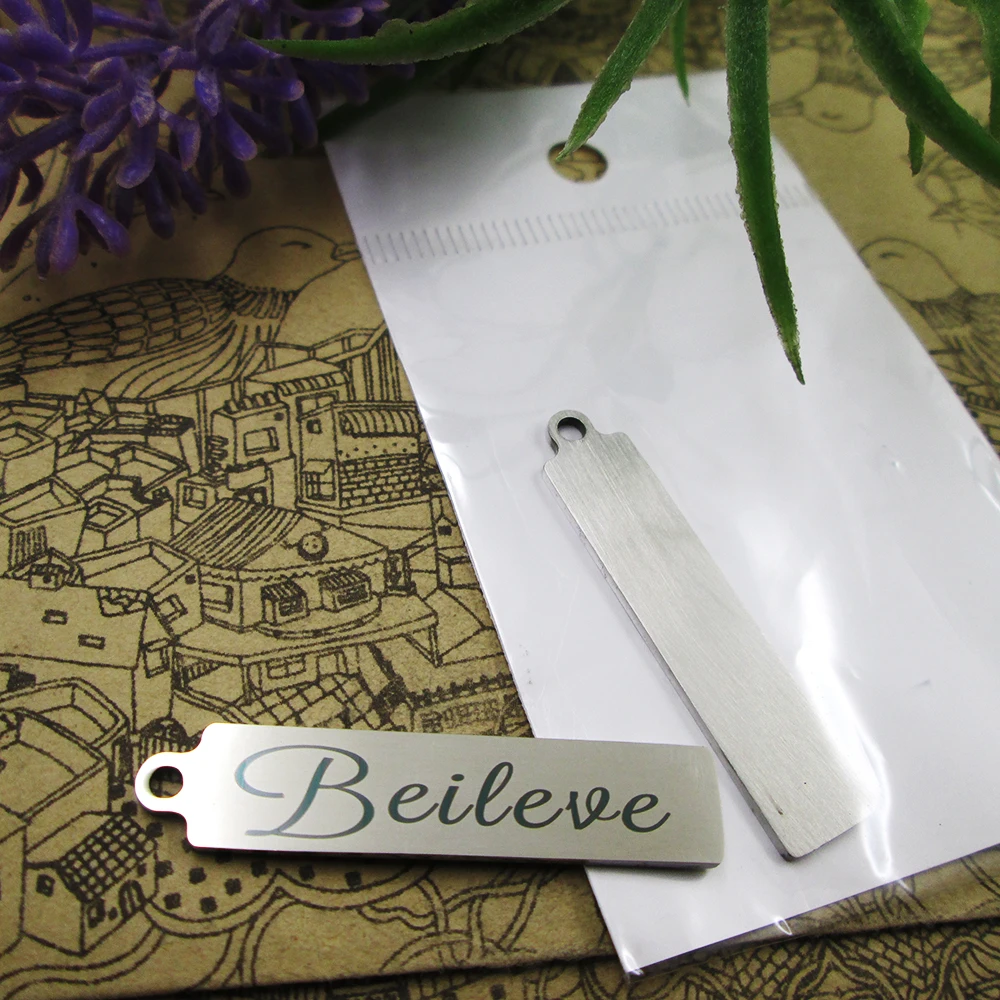 20 шт -- "Beileve" подвески из нержавеющей стали больше стилей для выбора DIY charms |