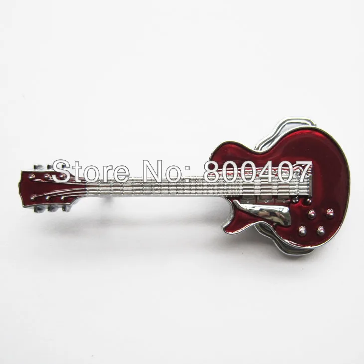 

Retail Distribute Red Music Guitar Belt Buckle BUCKLE-MU046RD Free Shipping