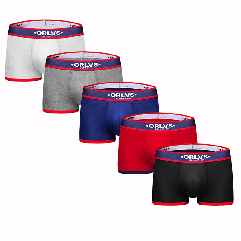 ORLVS сексуальные мужские трусы боксеры Мужское нижнее белье Cuecas Cueca Masculina Slip Homme OR138