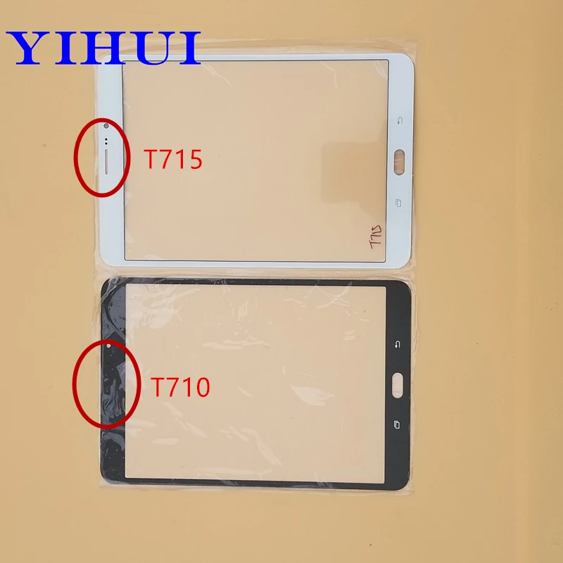 Yihui 8 дюймов для Samsung Galaxy Tab S2 8.0 2015 T710 T715 спереди Стекло &quotСенсорный экран ЖК