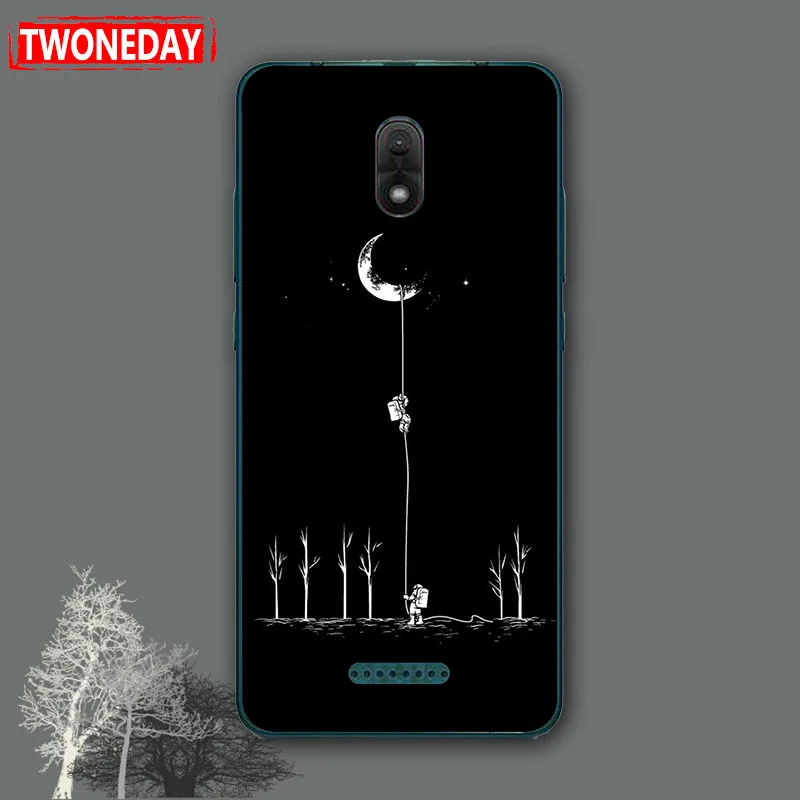 Милый модный чехол для телефона для Wiko Jerry 3 Jerry3 5,4" Чехол кокосовое чехлы-накладки на заднюю панель для телефона с УФ-печатью крышка чехол для Wiko Jerry 3 Coque