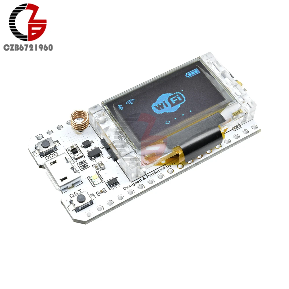 Макетная плата SX1278 LoRa ESP32 беспроводная Bluetooth Wi Fi 433 МГц OLED дисплей 0 96 дюйма IOT с
