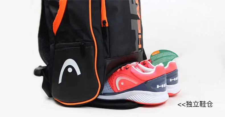 Подлинная головная команда многофункциональная Черная спортивная сумка для