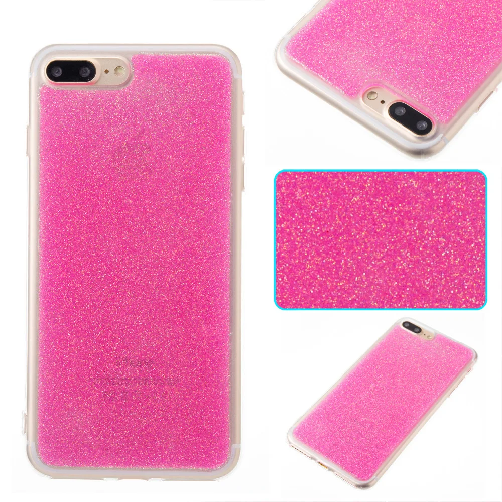 Высокое качество soft flash Косметическая пудра серии капли клея ТПУ Телефон обложка