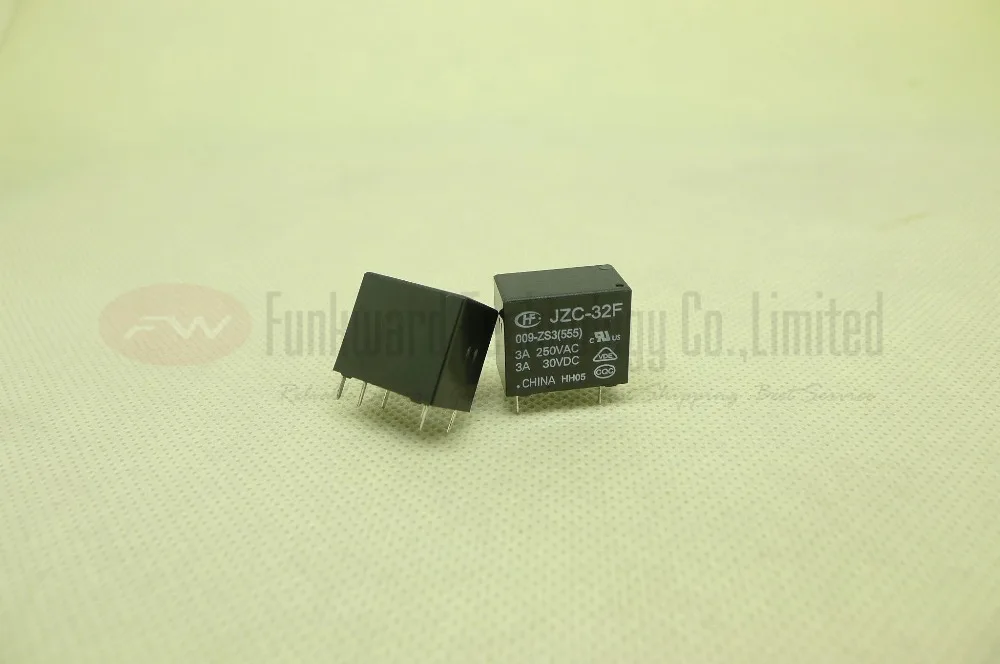 JZC 32F/005 ZS3 32F/009 32F/012 32F/024 Power Relay 3A 250VAC 5 Pins|Реле| |