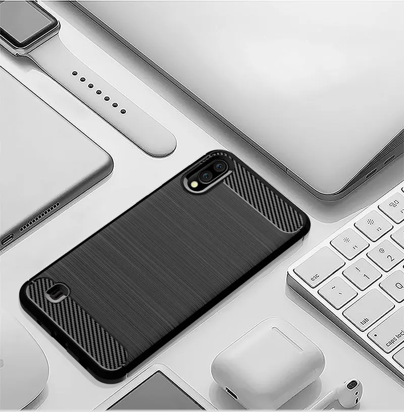 Для samsung Galaxy A10 A20 A30 A40 A50 A70 противоударный чехол для задней панели телефона для samsung Galaxy A70 мягкий чехол из волокна