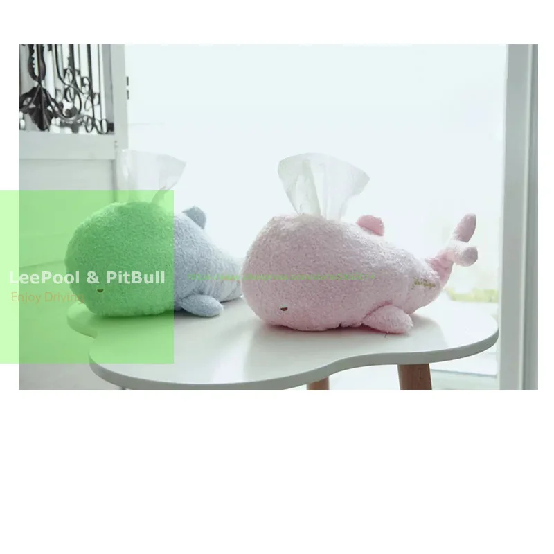 Новый Стиль Прекрасный мультфильм Плюшевые дельфины коробки ткани мультфильма