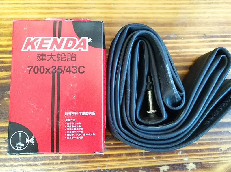 Kenda велосипедная внутренняя трубка 700x35/43c шоссейная велосипедная шина резиновая трубка AV/FV