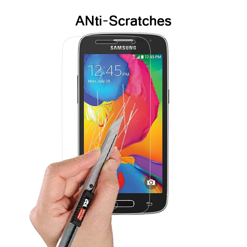 Premiun 0 3 мм 2.5D с уровнем твердости 9H Закаленное стекло пленка для Samsung Galaxy Avant G386T