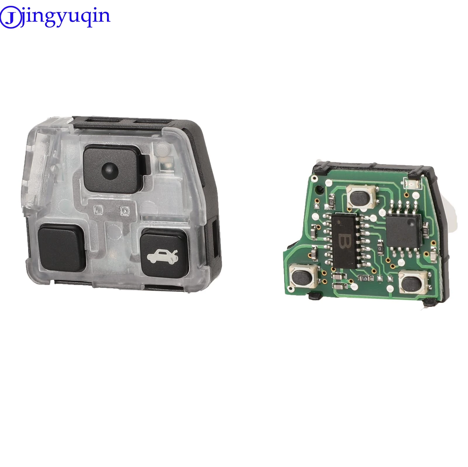 Дистанционный ключ jingyuqin 315 МГц для Toyota RAV4 Prado Tarago Kluger Avensis Lexus RX330 RX350 2007-2009 HYQ12BBT Chip