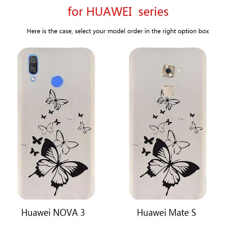 Чехлы для телефонов Huawei Mate 30 20 10 Lite Pro Cover Y5 Y6 Y7 Y9 2019 2018 2017 Nova 3i 4 Hot|Бамперы| |