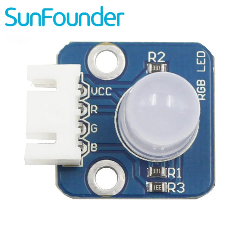 SunFounder RGB модуль для Arduino и Raspberry Pi | Электронные компоненты принадлежности
