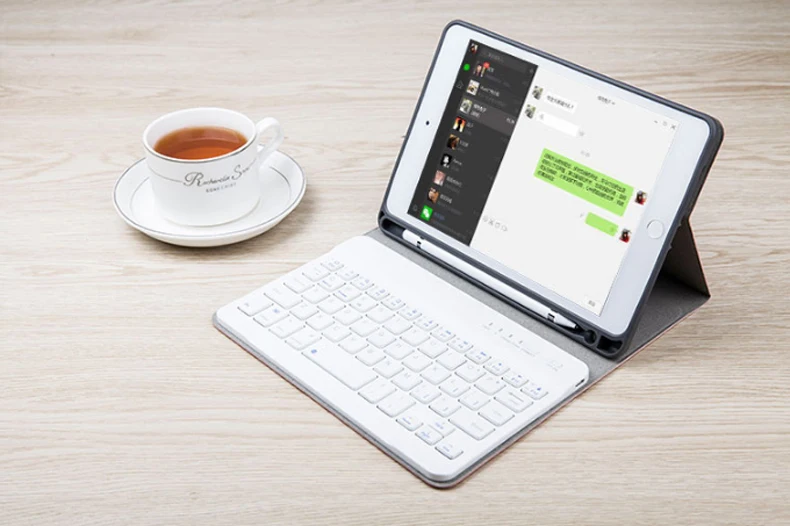 Чехол для iPad Mini 5 ультра тонкий Съемный беспроводной Bluetooth клавиатура с ручкой Слот чехол для iPad Mini 1 2 3 4 5