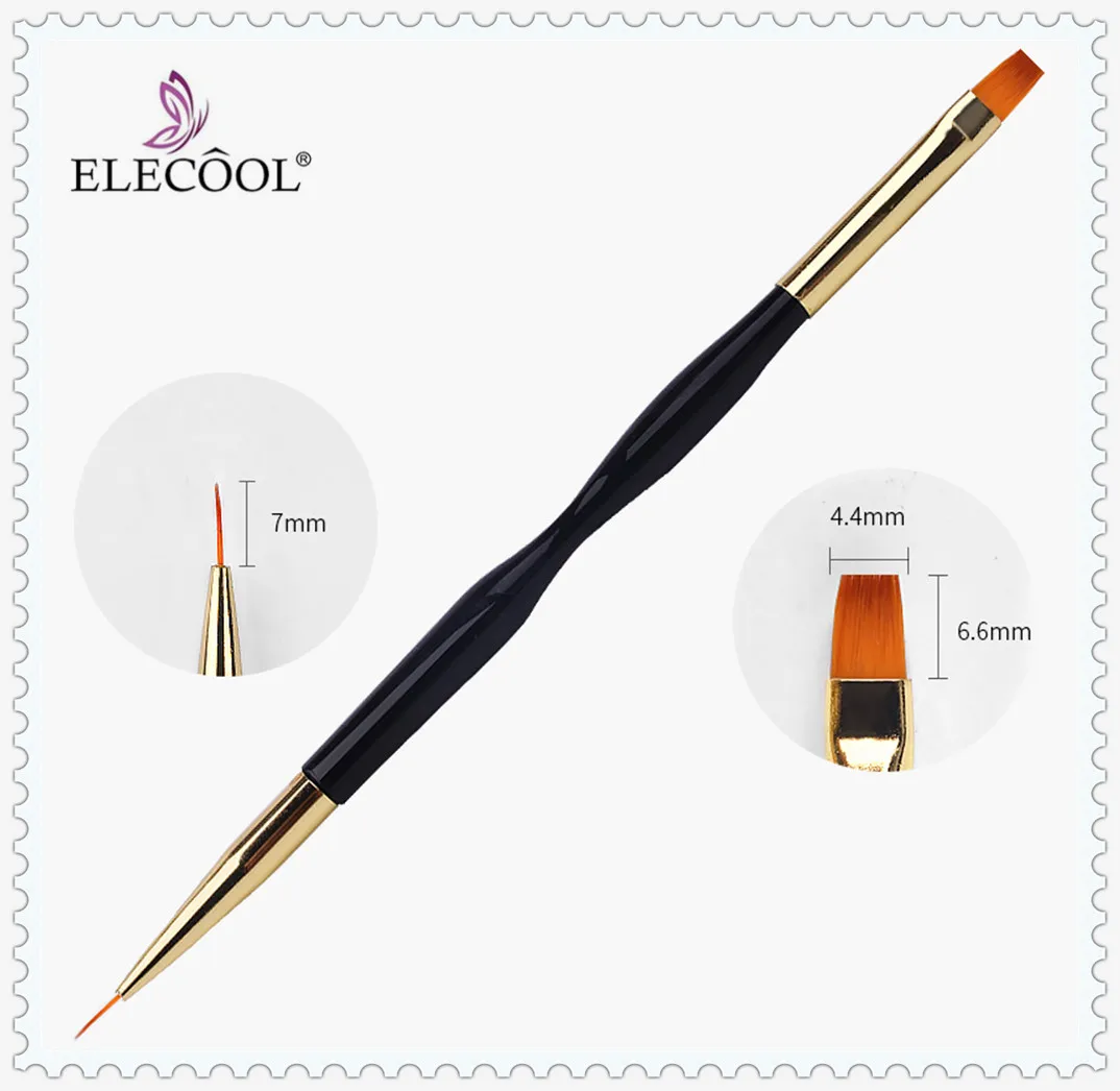Точечный инструмент ELECOOL для дизайна ногтей кисть рисования точечная ручка УФ