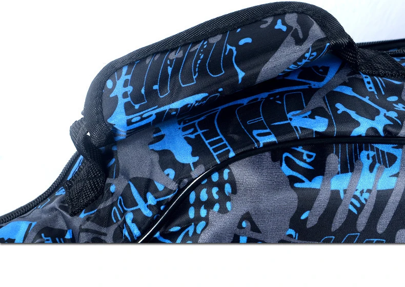 600D водостойкая ткань Оксфорд двойной прошитый Мягкий ремень Gig Bag Чехол для гитары 40/41 дюймов Акустическая классическая народная гитара