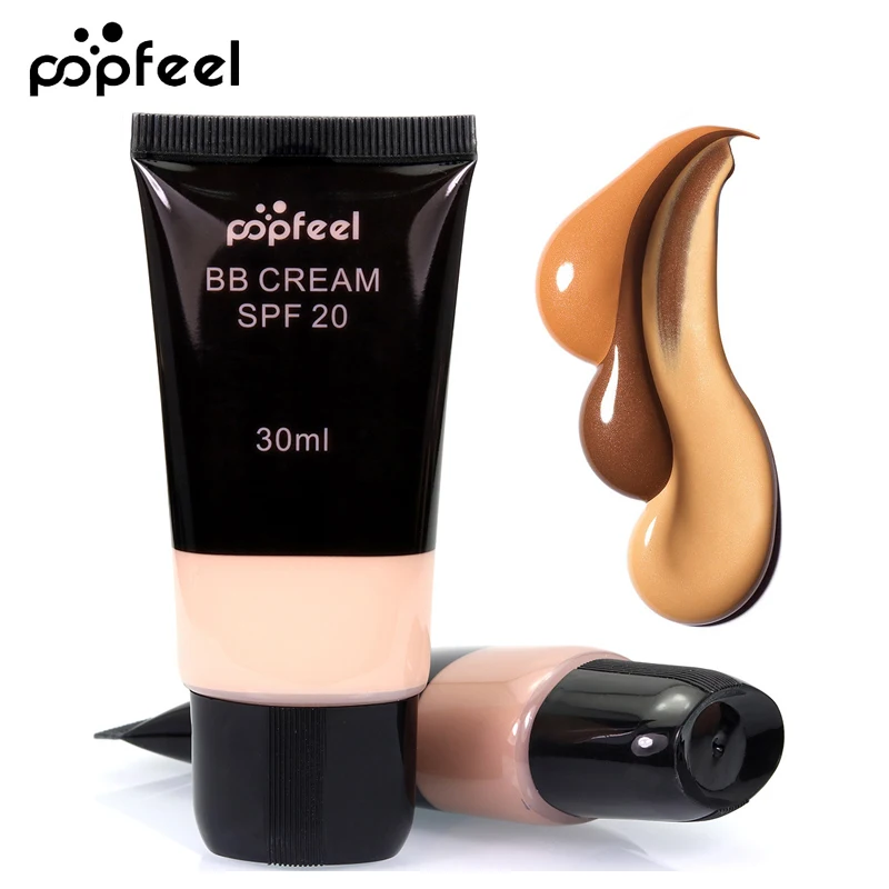 Popfeel BB жидкий крем Основа естественный макияж консилер отбеливающий осветить |