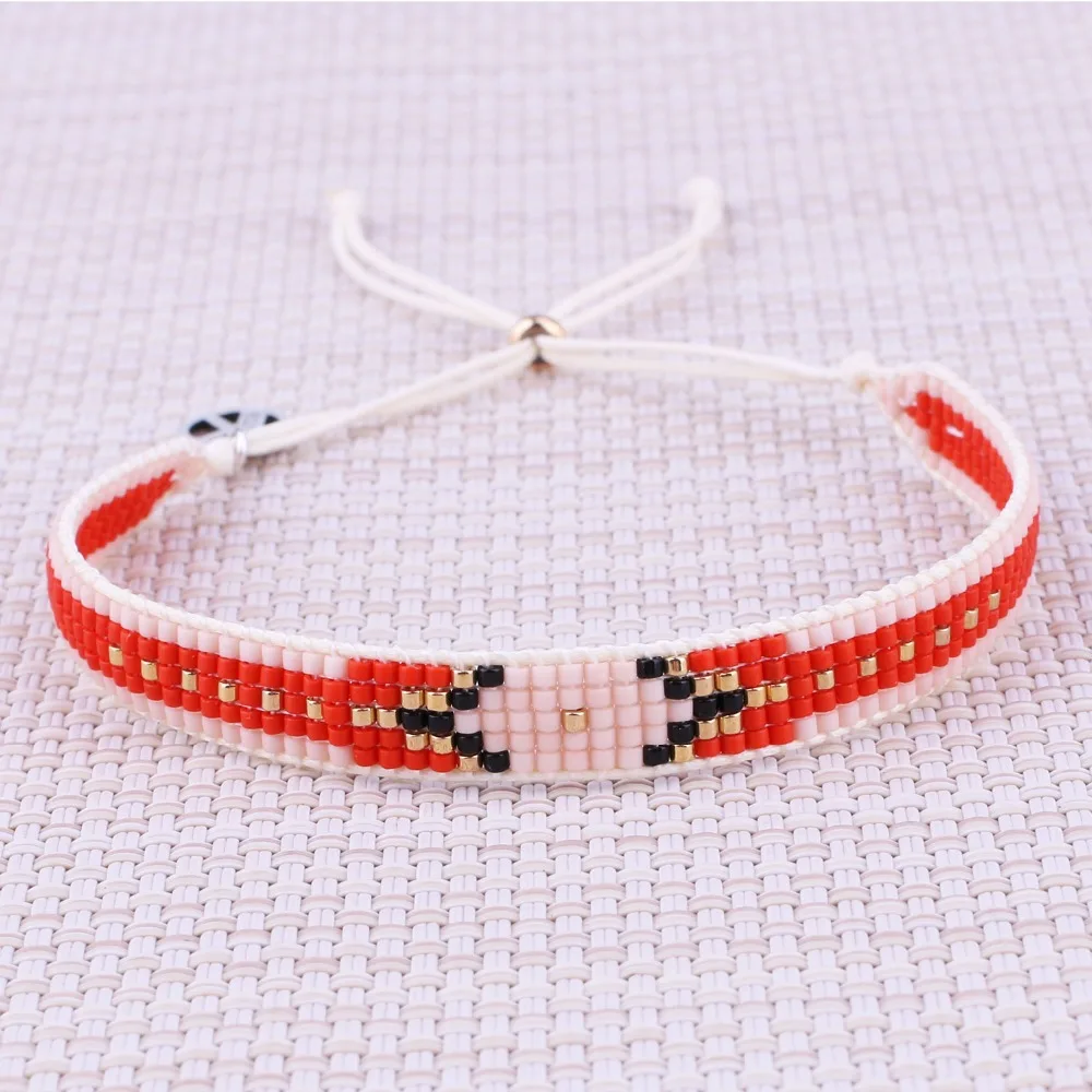 KELITCH Charm Bracelets Girls MIyuki Beaded Exquisite Friendship Bracelet New Crystal Bracelets