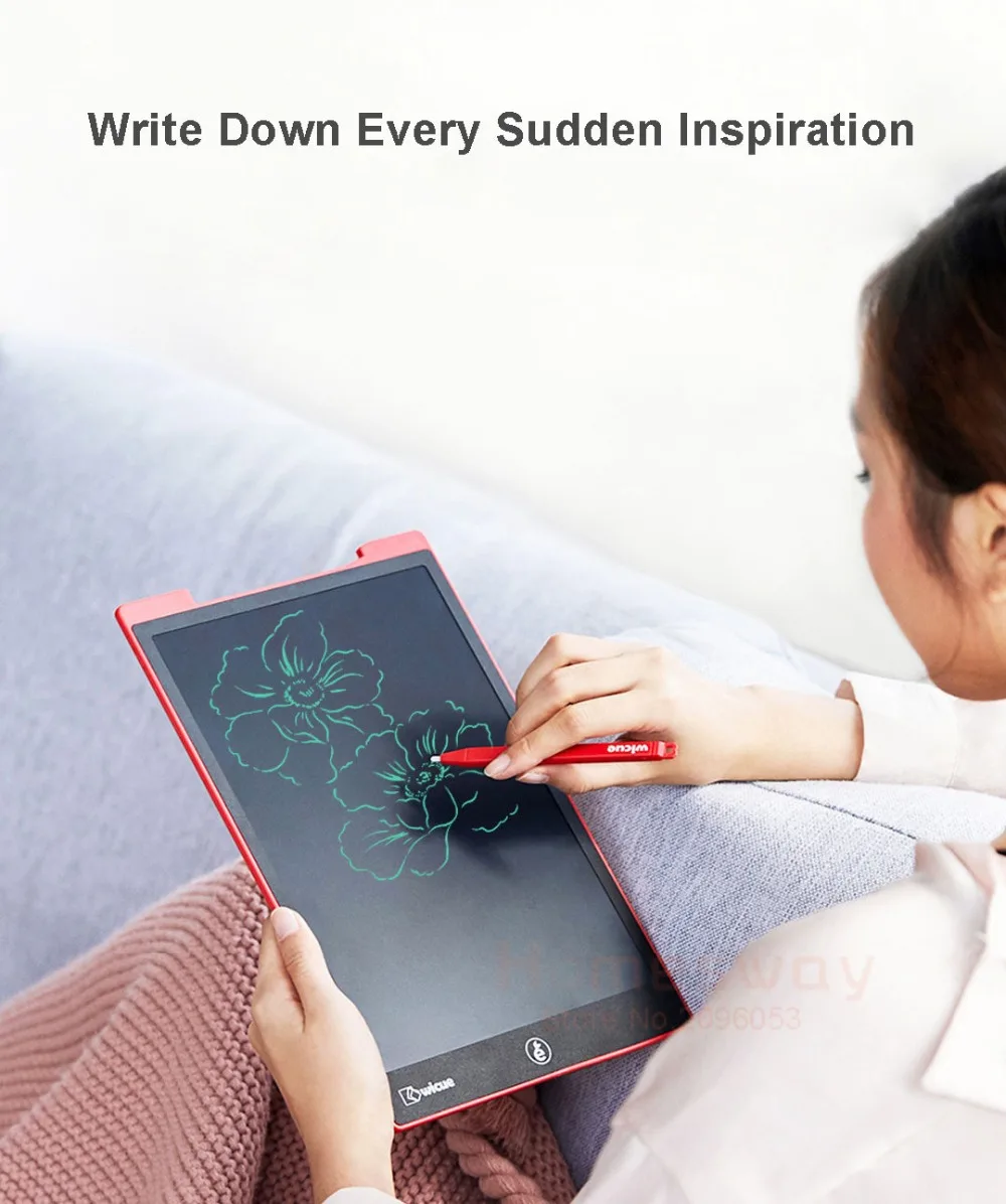 Xiaomi Mijia Youpin Wicue lcd почерк доска для письма планшет 12 дюймов без подсветки 5-й мягкий экран технология образовательный инструмент