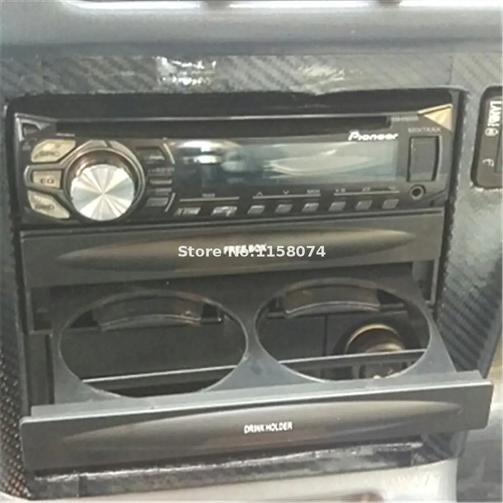 Универсальная автомобильная установка с двойным Din радио карманная для напитков