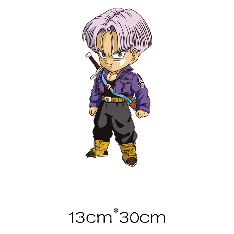 Термо-Стикеры для одежды на одежду Dragon Ball нашивки аниме железо на переводах для одежды Применение одной передачи плавкая аппликация