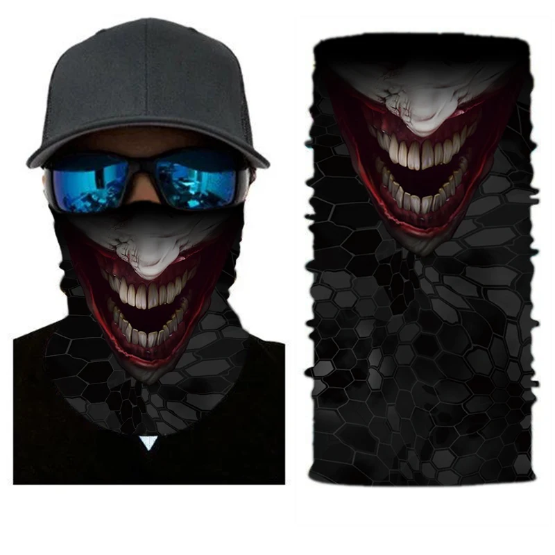 GPFORTYSIX Хэллоуин вечерние новая бандана мотоциклетная маска для лица шарф повязка
