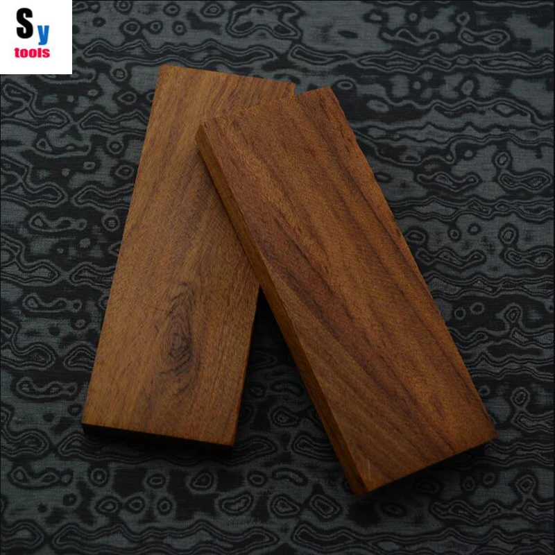 Африканская палка деревянный нож Ручка DIY ножи материал черное дерево палисандр