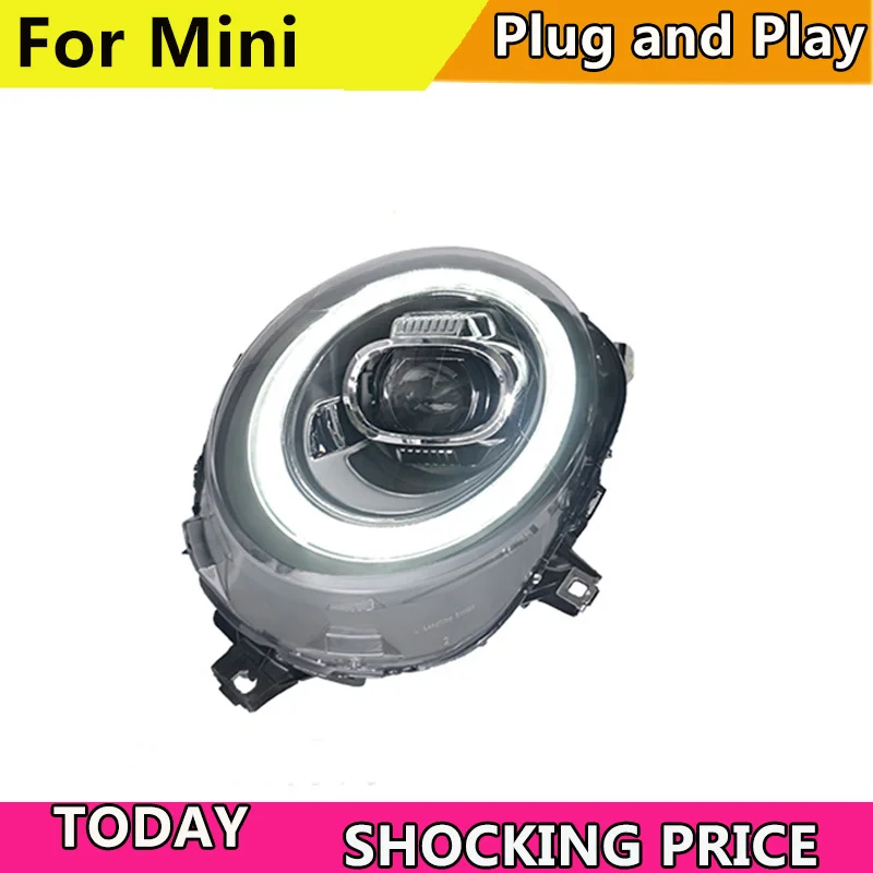 Car Styling LED head Lamp for BMW F55 F56 headlights 2013- 2019 MINI Light DRL+Turn Signal ALL headlight | Автомобили и мотоциклы