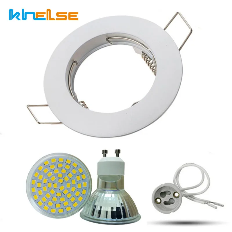 Встраиваемое светодиодное освещение потолочная лампа точечного света Khelse GU10 6 Вт