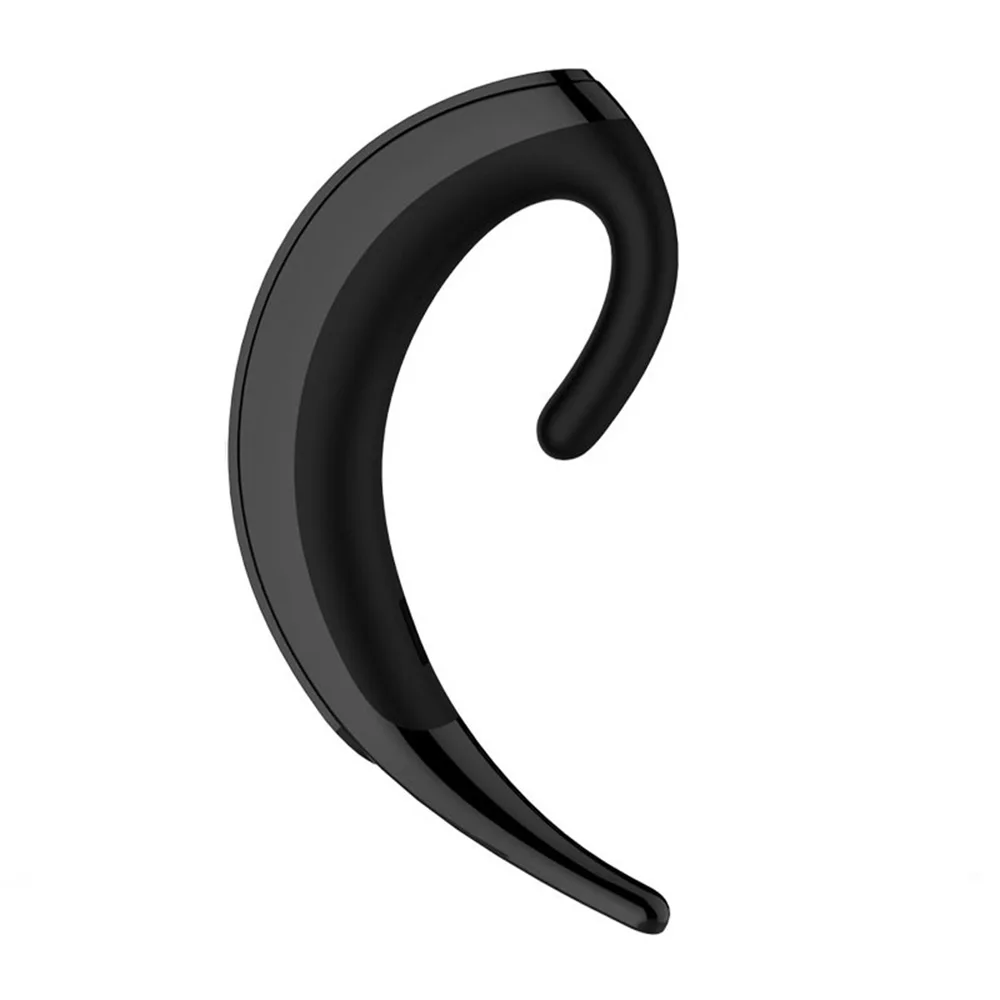 OVEVO Q12 Wireless Bluetooth 4.2 Earphone Single Over Ear Headset with Mic Handfree Business Meeting Driving Call Earphone
