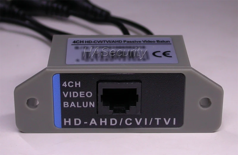 Пассивный видеобалун 4ch (AHD/TVI / CVI 720P) для камеры видеонаблюдения сигналы AHD TVI BNC на
