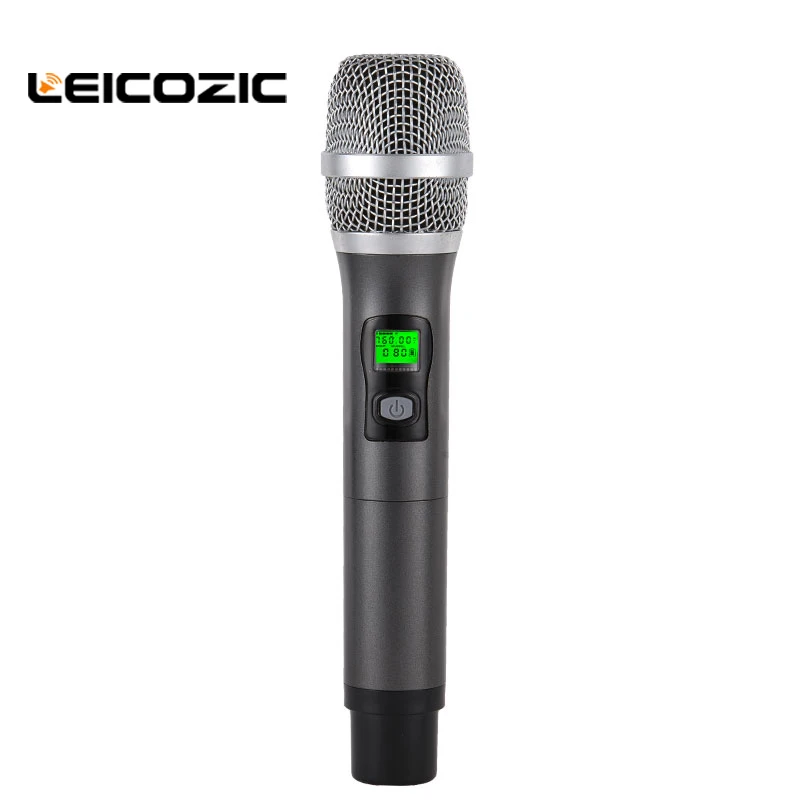 Leicosic 8 канальный беспроводной микрофон ручной система UHF Mikrafon Microfono microfone sem fio mikrofon