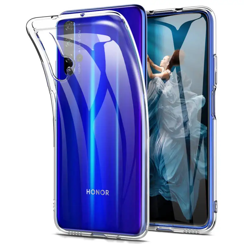 Чехол для Huawei Honor 20 6 26 дюйма мягкий силиконовый чехол из ТПУ телефона Honor20 YAL-L21 YAL L21