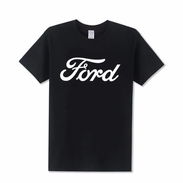2019 Бесплатная доставка Летние Стиль футболка мужская мода Ford Mustang и в полоску