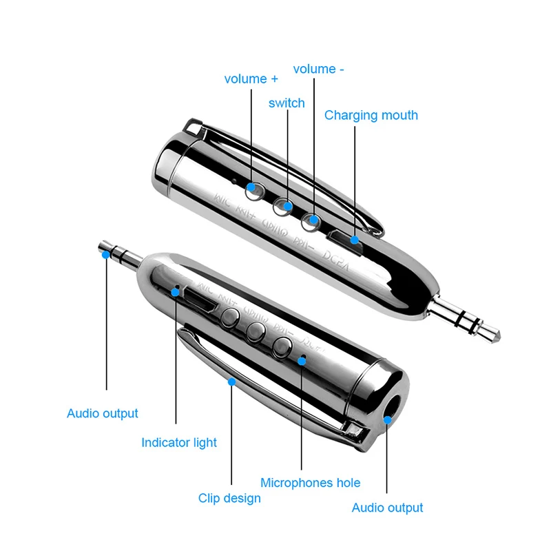 Новый беспроводной Автомобильный Bluetooth Aux приемник аудио Музыка 3 5 мм разъем