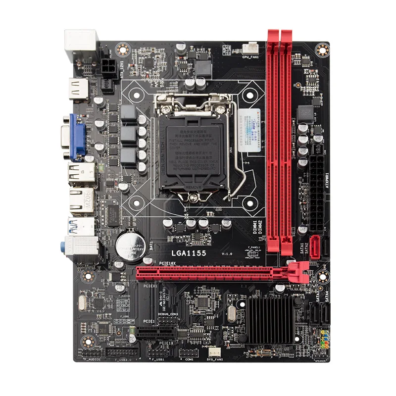 B75 настольная материнская плата LGA1155 для i3 i5 i7 процессор поддерживает память