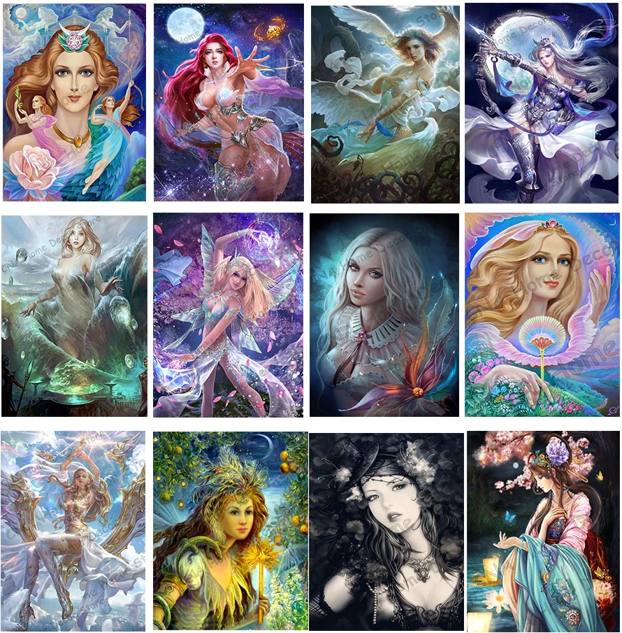 Набор для алмазной вышивки сделай сам мозаика из лент смолы с мотивами аниме