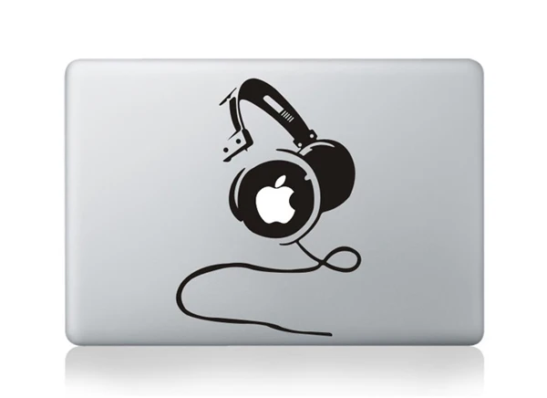 Милая ПВХ наклейка для ноутбука s для Apple Macbook Air retina 11 12 13 15 частичная наклейка для ноутбука для Macbook Pro 13 15 - Цвет: MB-black-Part C(32)