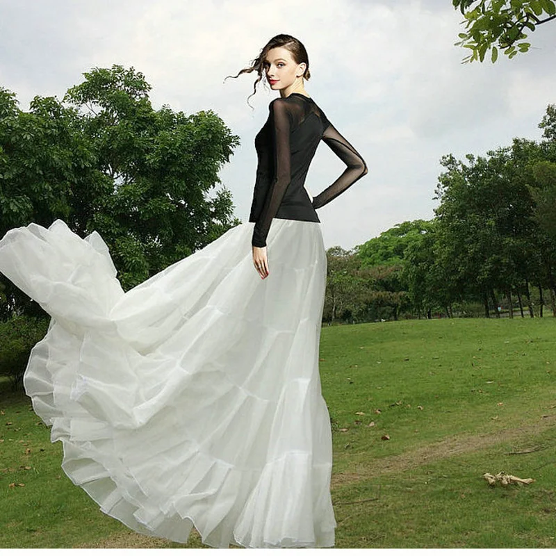 2019 размера плюс Летняя мода Бохо Макси плиссированные юбки женские/Повседневные