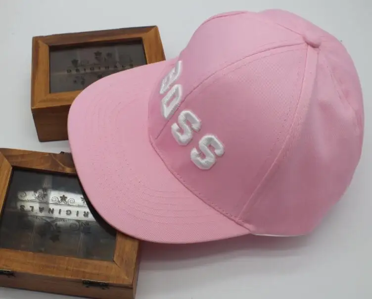 

2018 New Summer Autumn Baby Sun Hat Kids Snapback Baseball Caps Children's Boys Girls Embroidery Hiphop Hats Black Pink Color