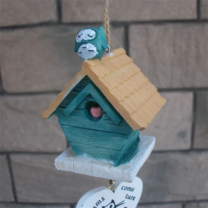Креативный смоляный прекрасный дом ветер звонок с орнаментами мультфильм