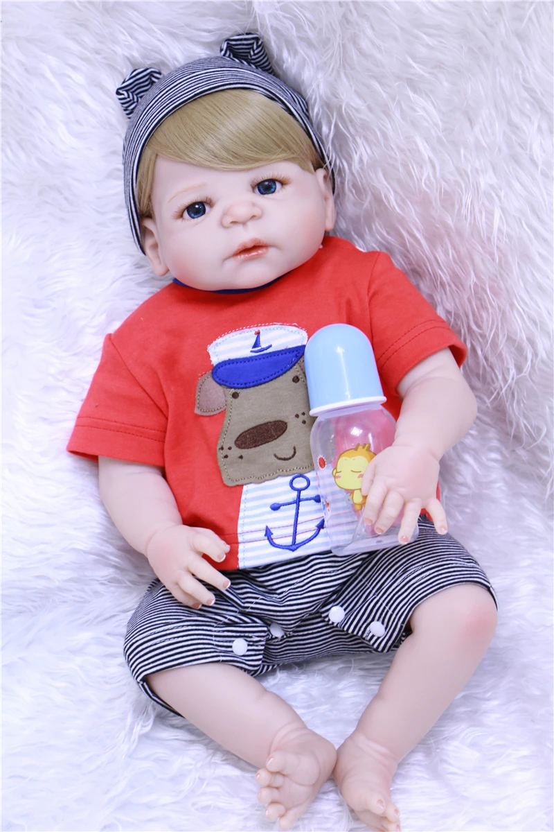 Кукла реборн Bebe NPK полностью силиконовая детская кукла-младенец подарок для