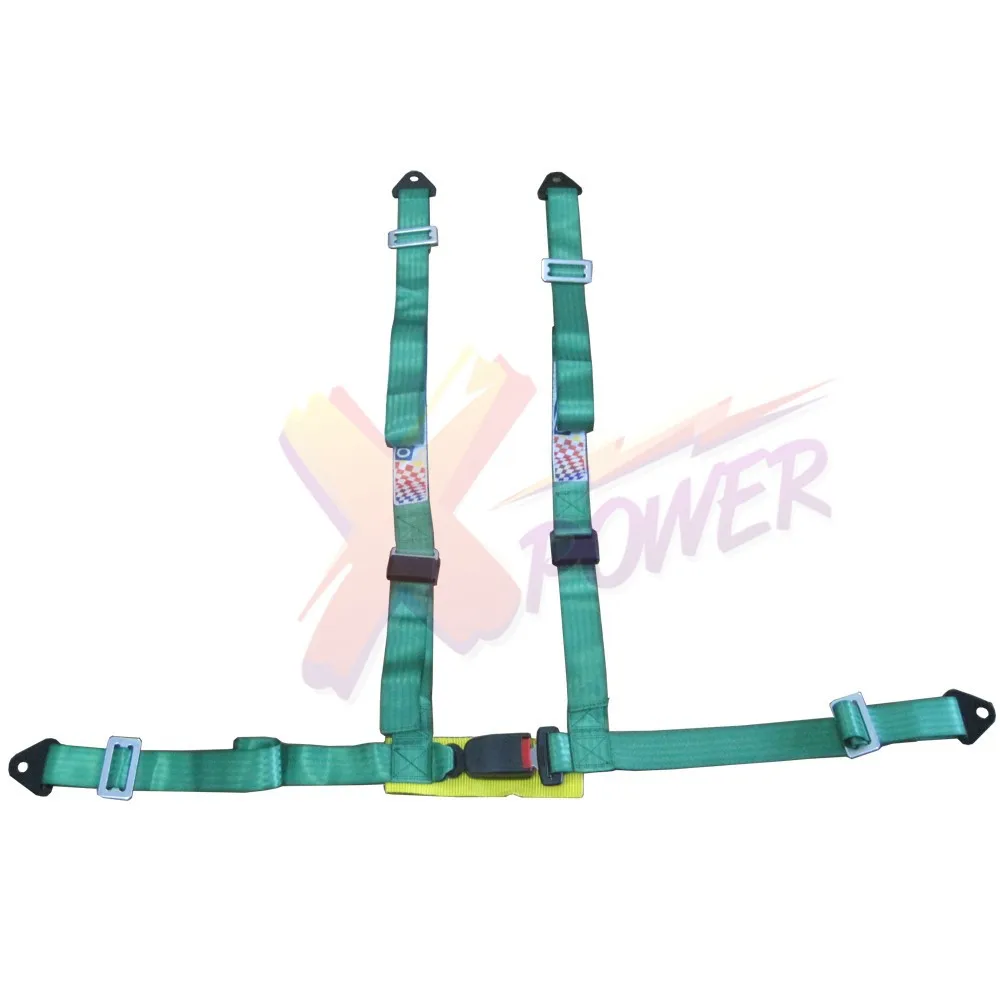 Xpower-Универсальный 4PT 4 точечный гоночный ремень безопасности harness1.85 дюймов