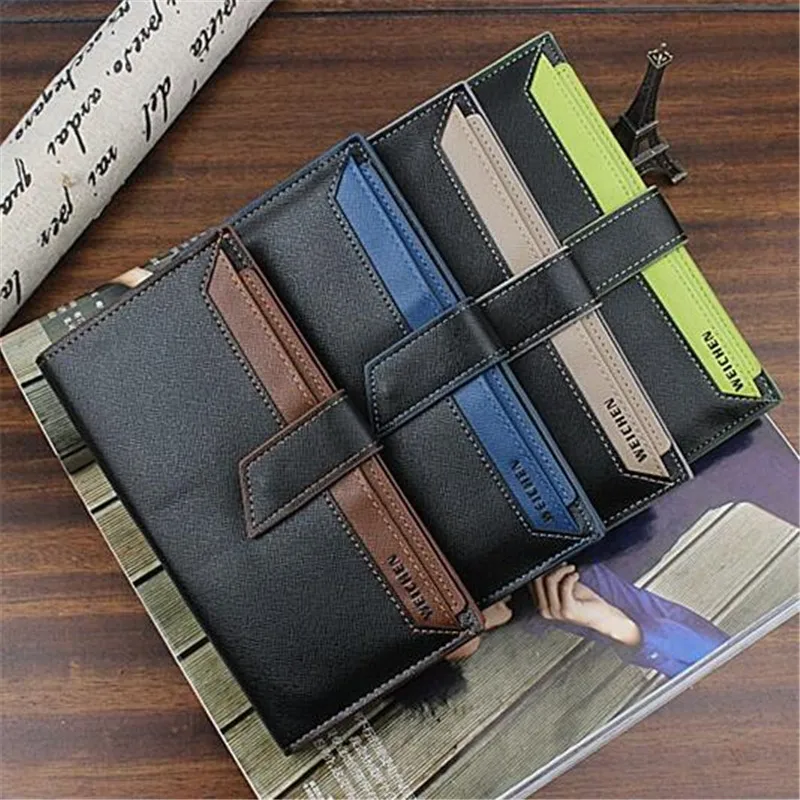 2016 новых европейских и американских мода десять строк долго бумажник мужчины