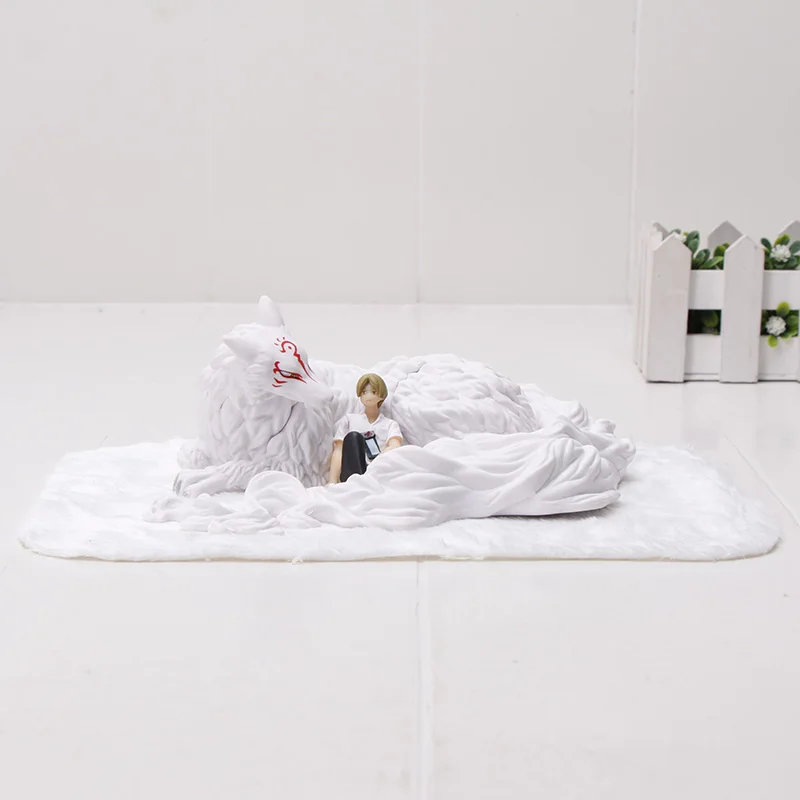 Аниме Нацумэ Yuujinchou с Nyanko Sensei Little Fox ПВХ фигурка модель 18 см - Цвет: 4 no box